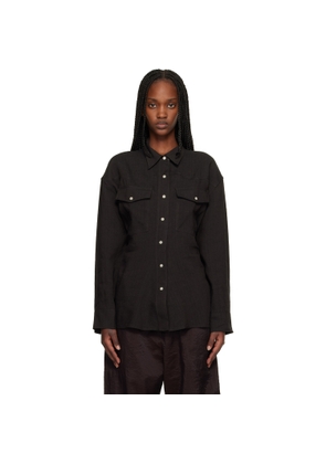 Studio Nicholson Brown Krauss Shirt