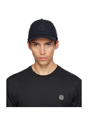 Stone Island Black 9100013 Cotton Reps Cap
