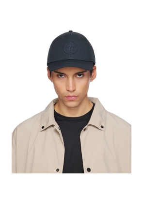 Stone Island Navy 9100013 Cotton Reps Cap