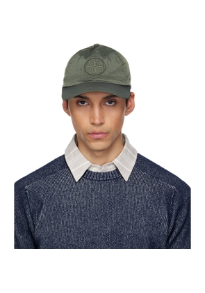 Stone Island Khaki 9100011 Nylon Metal ECONYL Cap