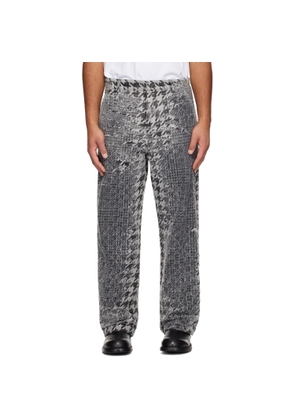 Diesel Gray Regular D-Eber 0cebn Jeans