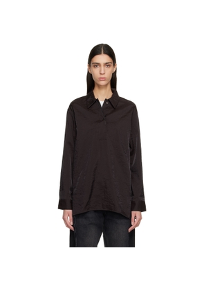 Studio Nicholson Burgundy Pinole Shirt