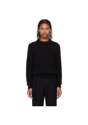 The Row Black Benji Sweater
