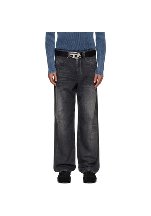 Diesel Black Relaxed 2001 D-Macro-S5 Jeans