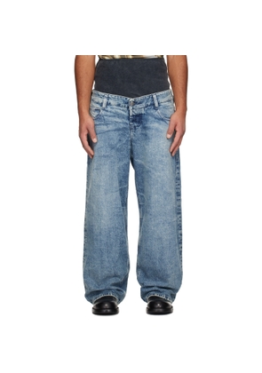 Diesel Blue D-Eni-M-Fsh3 Jeans