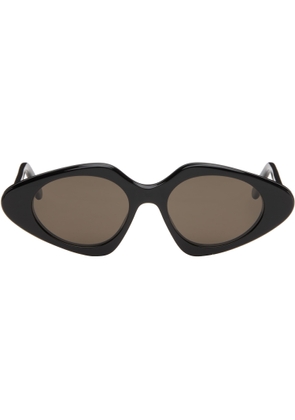 LOEWE Black Triangle Slim Sunglasses