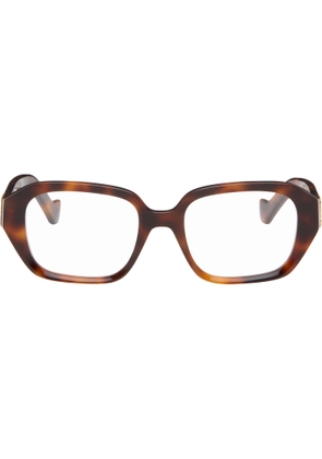LOEWE Brown Anagram Glasses