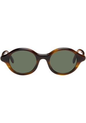 LOEWE Brown Epsilon Slim Sunglasses