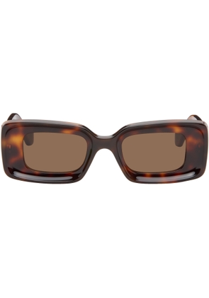 LOEWE Brown Rectangular Sunglasses