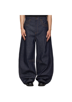 EGONlab Blue Overscaled Jeans