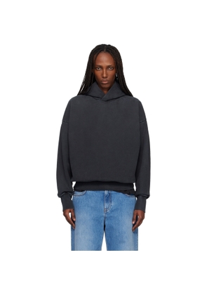 Fear of God Black Washed Hoodie