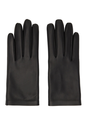 The Row Black Lorella Gloves