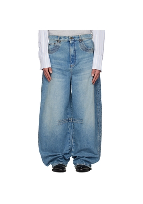 EGONlab Blue Overscaled Jeans