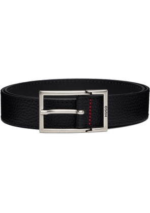 Hugo Black Leather Belt