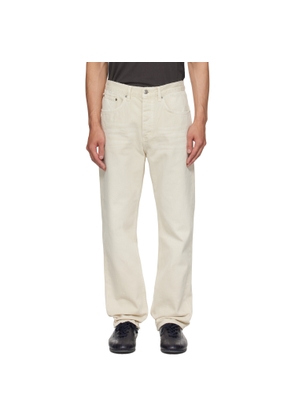 Ksubi Off-White Anti K Ivory Jeans