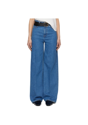 TOTEME Blue Wide Leg Jeans