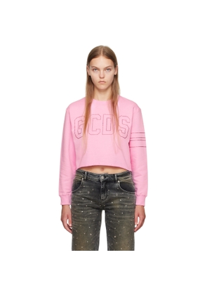 GCDS Pink Bling Sweatshirt
