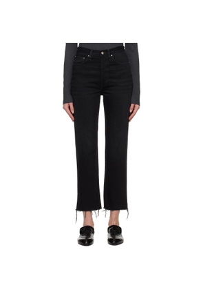 TOTEME Black Classic Cut Jeans