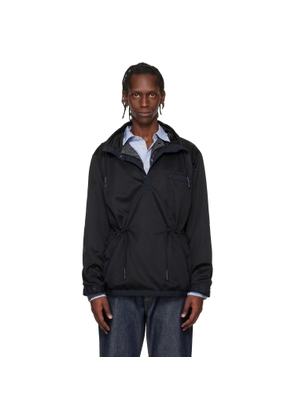 Toga Virilis Black Jersey Pullover Jacket