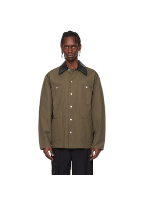Toga Virilis Khaki Canvas Jacket