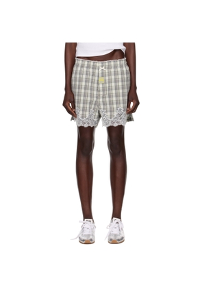 Martine Rose SSENSE Exclusive Gray French Knickers Shorts