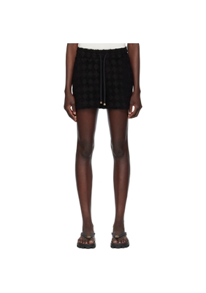 AMIRI Black MA Quad Toweling Shorts