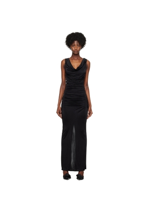 Gauge81 Black Ina Maxi Dress