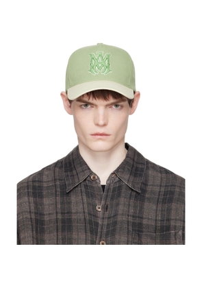 AMIRI Green Two Tone Crystal MA Cap