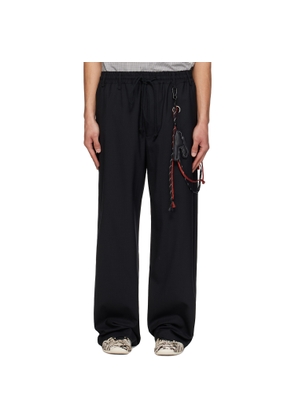 Song for the Mute Black Relaxed Lounge Pants