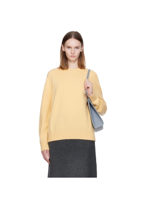 Nothing Written Yellow Jude Round Sweater