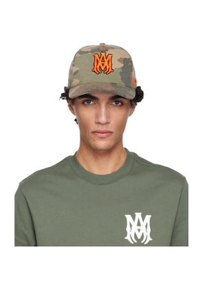 AMIRI Khaki MA Outline Camo Cap