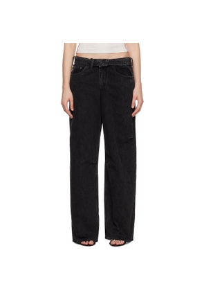 Ksubi Black Ksuper Flip Jeans