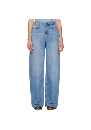Ksubi Blue Baggy Strider Horizon Jeans