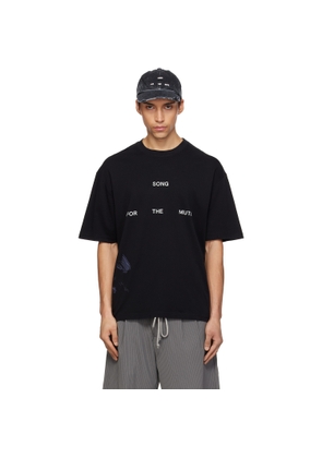 Song for the Mute Black Logo Oversized T-shirt
