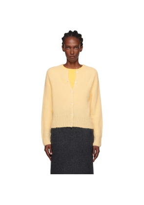 Nothing Written Yellow Alpaca Knit Cardigan