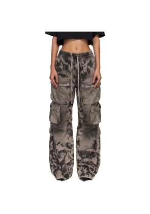 AMIRI Gray Washed Cargo Jeans