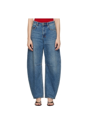 Ksubi Blue Barrel Jeans