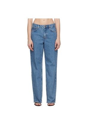 Ksubi Blue Low Rider Jeans
