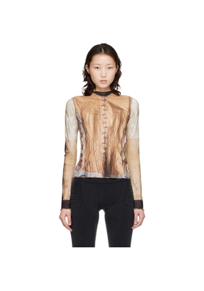KNWLS Brown Halcyon Top