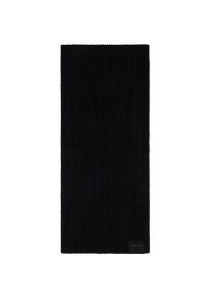TOM FORD Black Cashmere Scarf