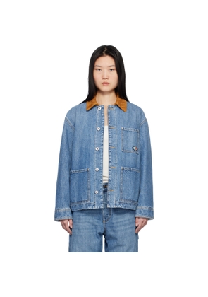 Bottega Veneta Blue Vintage Denim Jacket