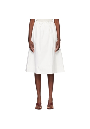 Nothing Written White Leia A-Line Midi Skirt