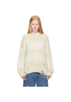 OUR LEGACY Off-White Popover Sweater
