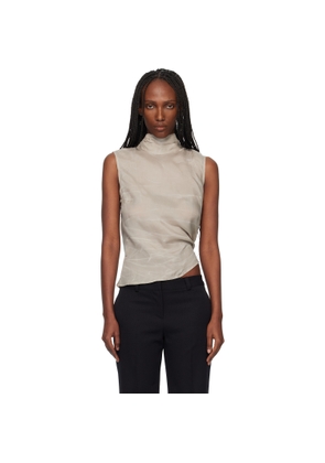 OUR LEGACY Beige Virtuous Blouse
