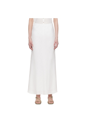 BEC + BRIDGE White Everly Maxi Skirt
