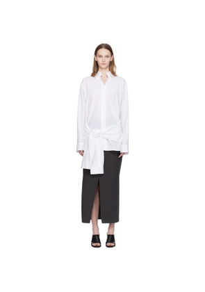 Jean Paul Gaultier White Cotton Shirt