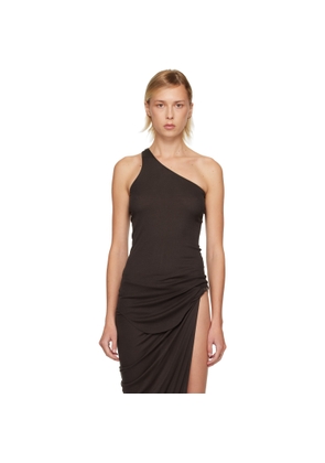 Rick Owens Lilies Brown Concordians Sahara Tank Top