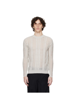 OUR LEGACY Gray Formal Sweater