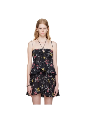 Isabel Marant Etoile Black Gabao Tank Top