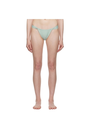Belle Anna Green Bare Bikini Bottom